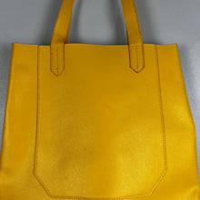 Load image into Gallery viewer, Saks fifth avenue yellow tote bag
