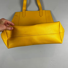 Load image into Gallery viewer, Saks fifth avenue yellow tote bag
