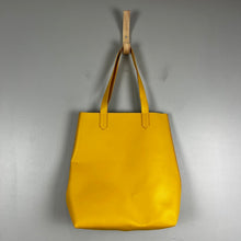 Load image into Gallery viewer, Saks fifth avenue yellow tote bag
