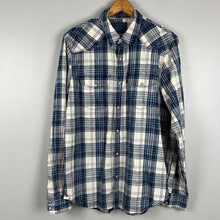 Load image into Gallery viewer, Lucky brand plaid western shirt
