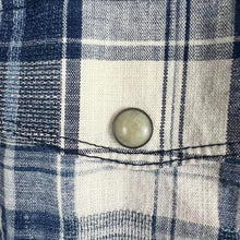 Load image into Gallery viewer, Lucky brand plaid western shirt

