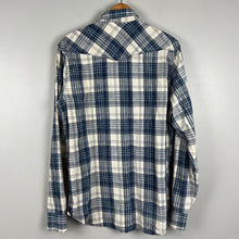 Load image into Gallery viewer, Lucky brand plaid western shirt
