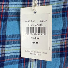 Load image into Gallery viewer, Mini Boden multi check girls dress
