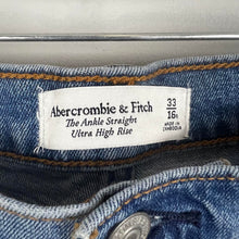 Load image into Gallery viewer, Abercrombie &amp; Fitch Ankle Straight jeans
