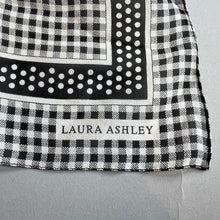 Load image into Gallery viewer, Vintage Laura Ashley silk scarf
