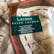 Load image into Gallery viewer, Vintage RARE Ralph Lauren silk scarf
