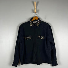 Load image into Gallery viewer, Y2K Zone Blu Button Up Shirt
