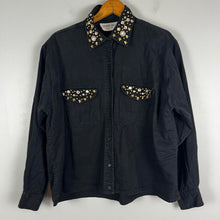 Load image into Gallery viewer, Y2K Zone Blu Button Up Shirt
