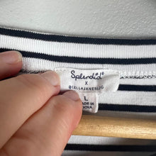Load image into Gallery viewer, Splendid x @cellajaneslog striped tee
