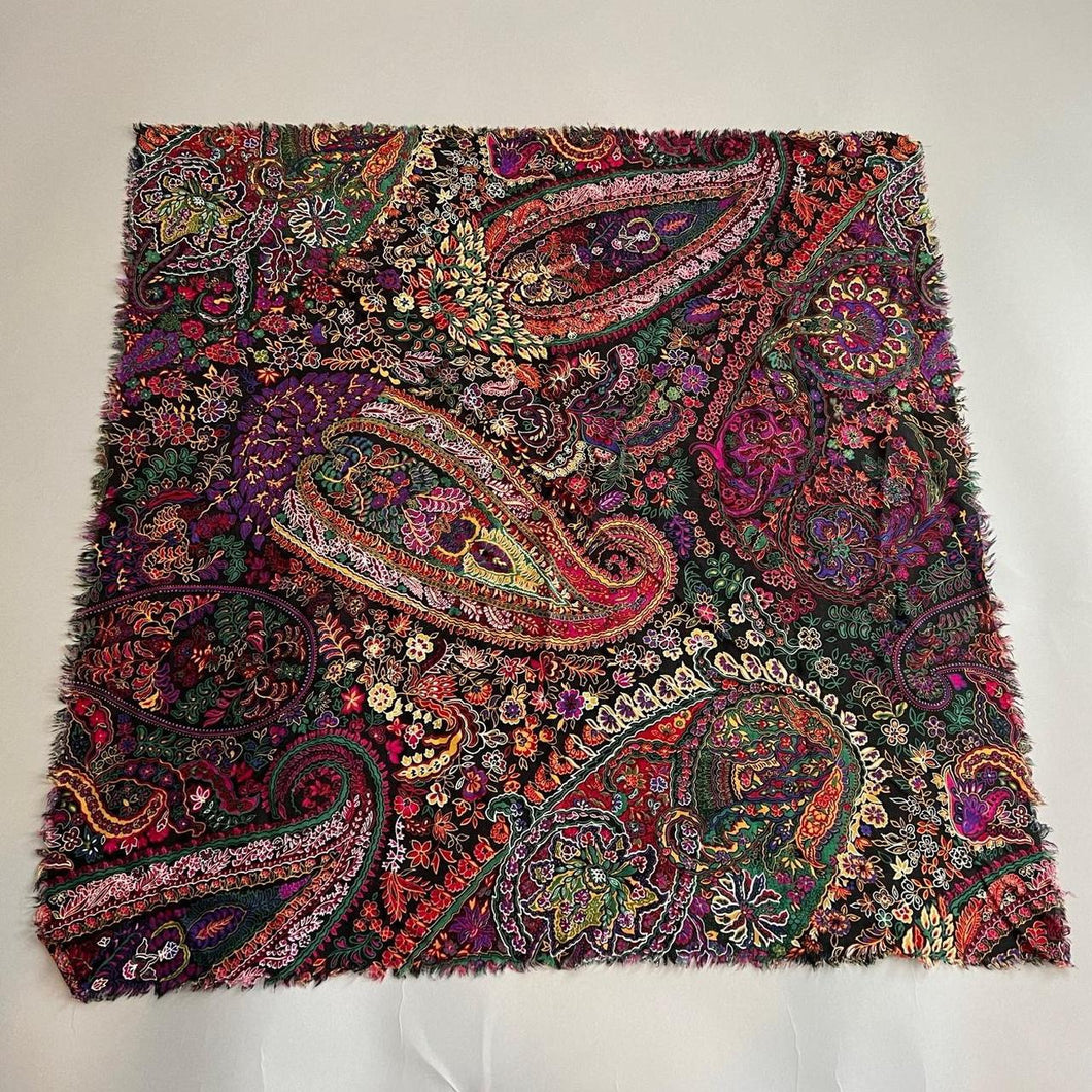 Vintage patterned scarf