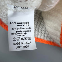 Load image into Gallery viewer, Easy Clothes ecru and orange ricky sweater
