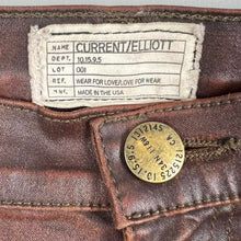 Load image into Gallery viewer, Current Elliot soho coated pants
