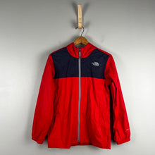 Load image into Gallery viewer, North face boys zip line rain jacket
