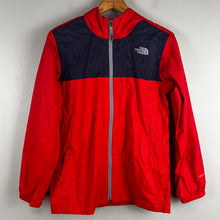 Load image into Gallery viewer, North face boys zip line rain jacket
