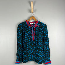 Load image into Gallery viewer, Boden Riley tie neck blouse
