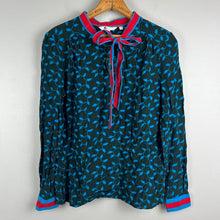Load image into Gallery viewer, Boden Riley tie neck blouse
