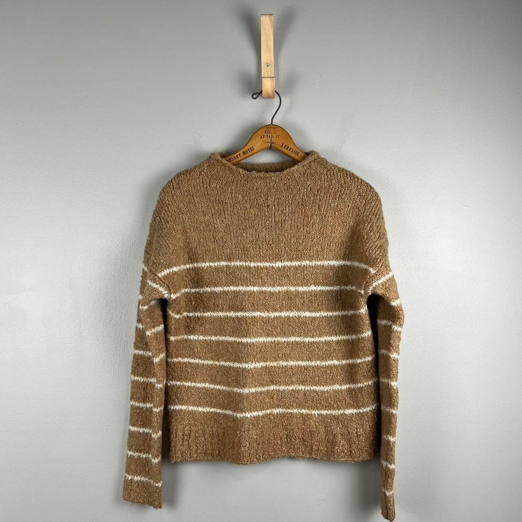 J.Crew bouclé rollback sweater