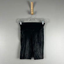 Load image into Gallery viewer, SPANX vegan leather biker shorts
