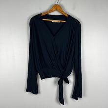Load image into Gallery viewer, Abercrombie &amp; Fitch faux wrap top
