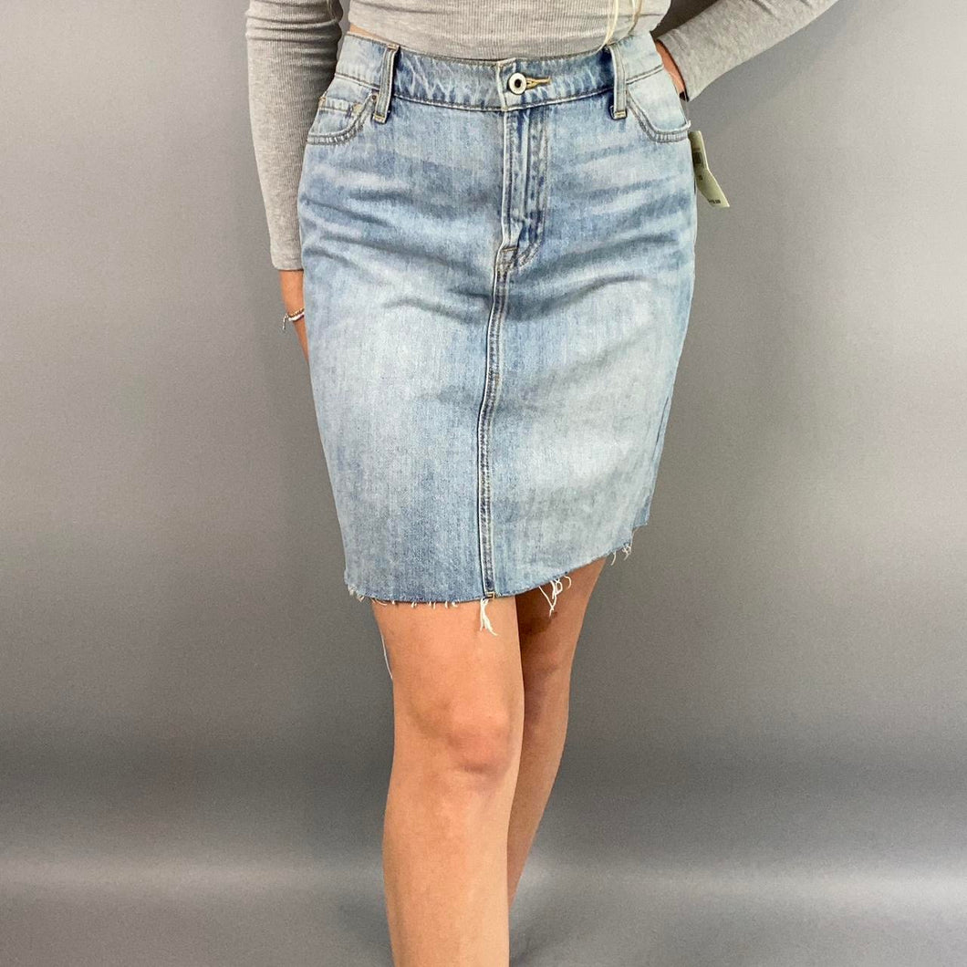 Lucky Brand midi Jean skirt