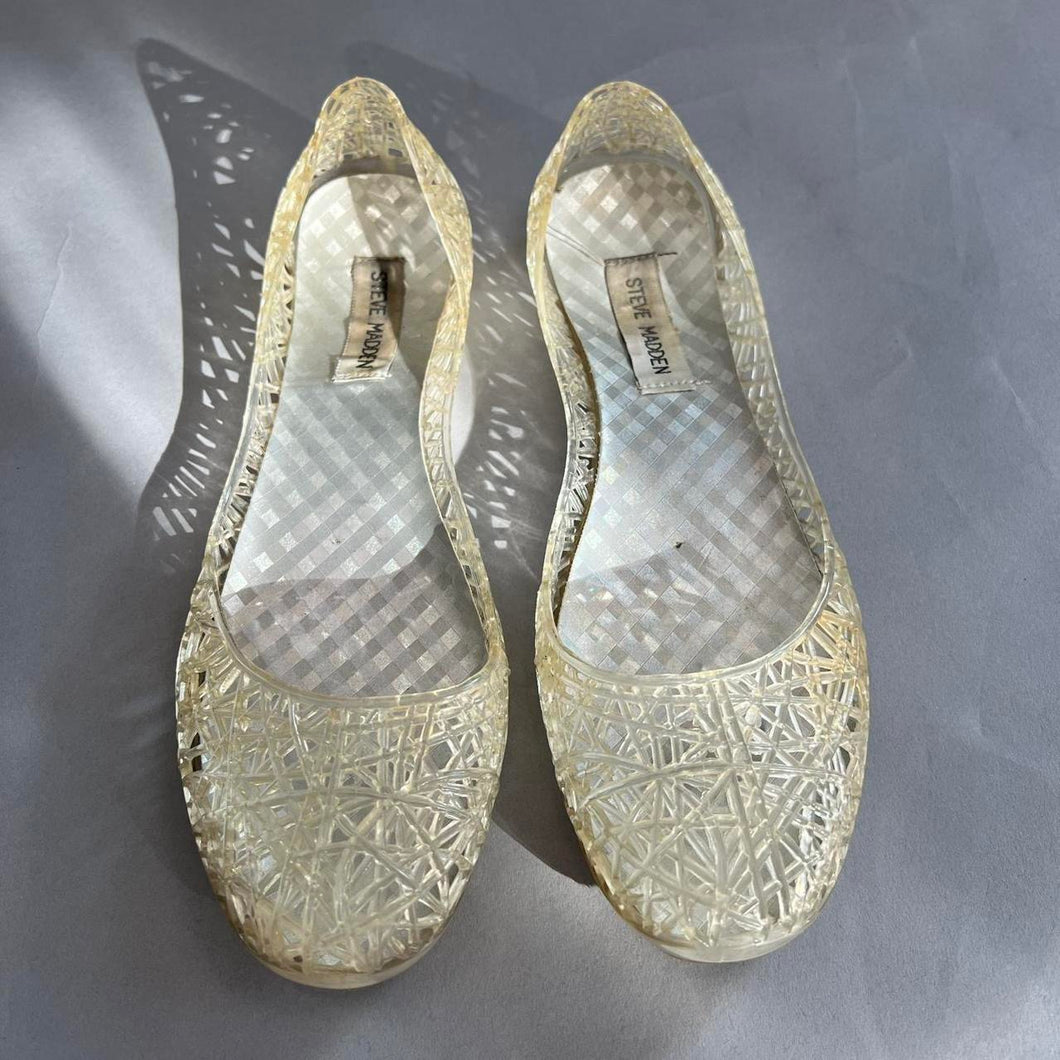 Steve Madden jelly flats