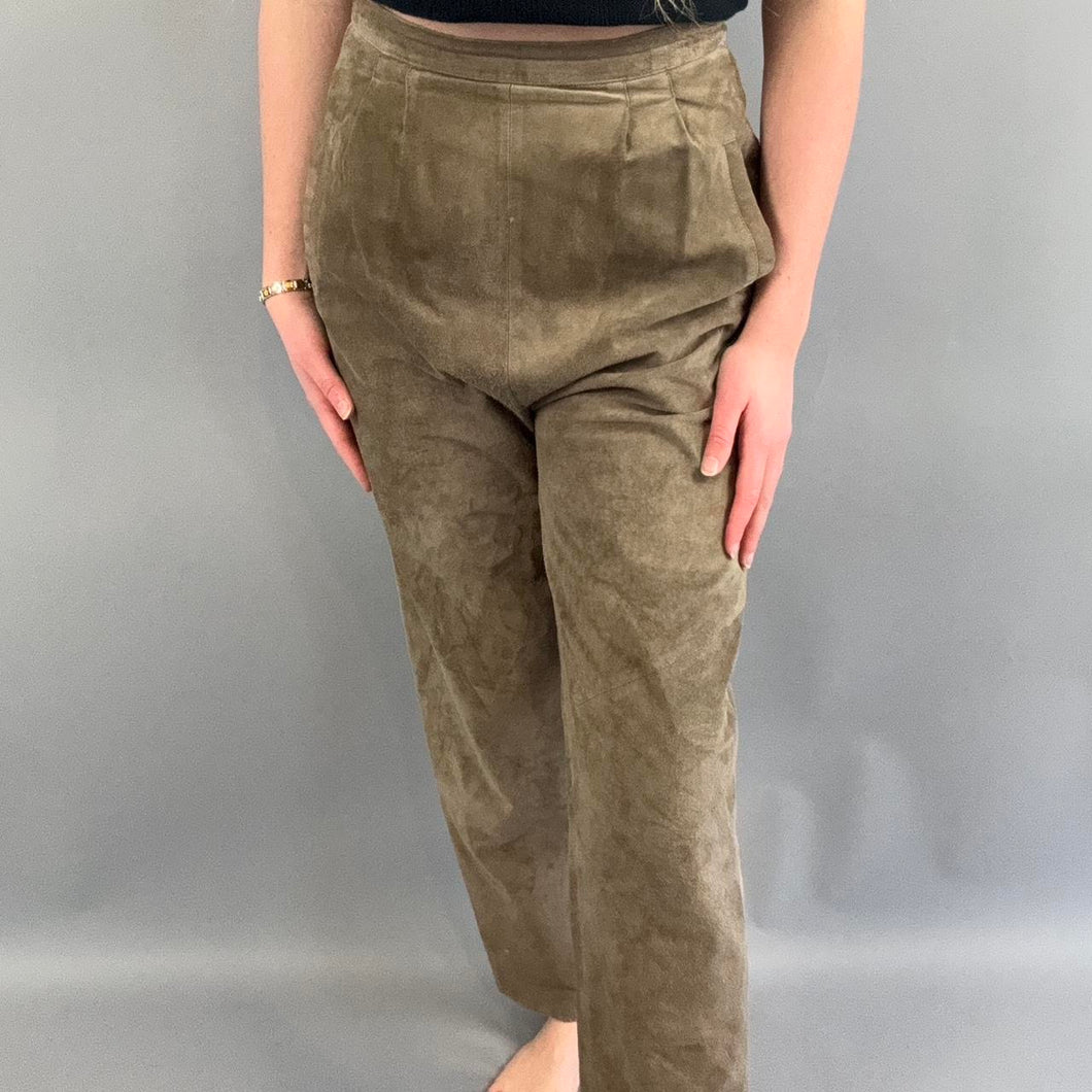 Vintage calliope suede pants