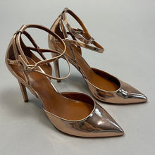 Load image into Gallery viewer, H by Halston metallic heels
