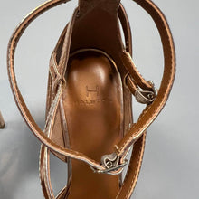 Load image into Gallery viewer, H by Halston metallic heels
