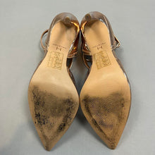 Load image into Gallery viewer, H by Halston metallic heels

