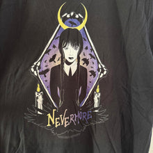 Load image into Gallery viewer, Wednesday Nevermore graphic tee
