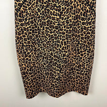 Load image into Gallery viewer, J.Crew sleeveless cheetah dress
