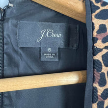 Load image into Gallery viewer, J.Crew sleeveless cheetah dress

