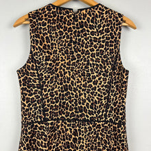 Load image into Gallery viewer, J.Crew sleeveless cheetah dress
