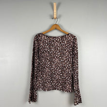 Load image into Gallery viewer, Retro cheetah knit top
