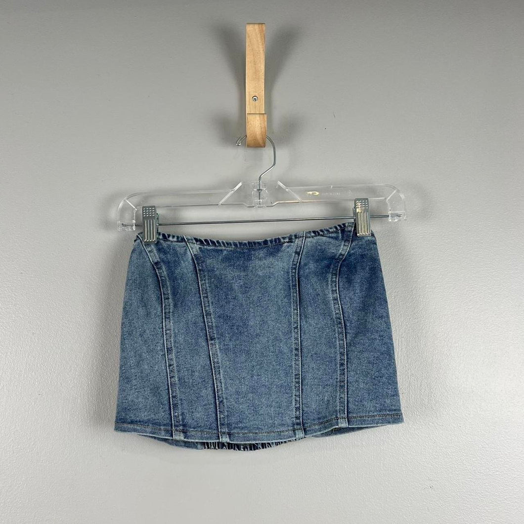 Timing Jean tube top