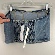 Load image into Gallery viewer, Timing Jean tube top
