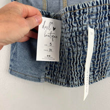 Load image into Gallery viewer, Timing Jean tube top
