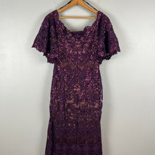 Load image into Gallery viewer, Tadashi Shoji sequin embroidered gown
