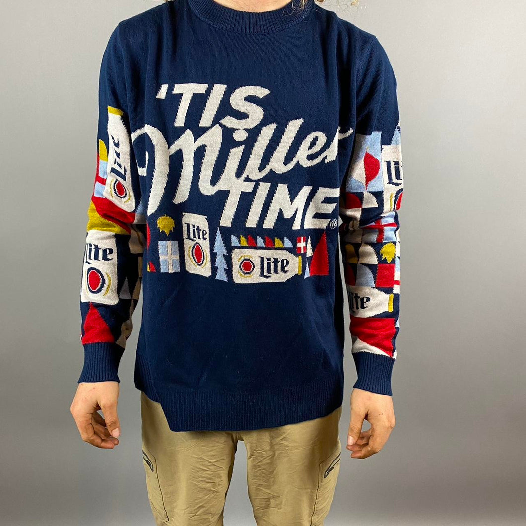 Miller lite Christmas sweater