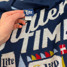 Load image into Gallery viewer, Miller lite Christmas sweater
