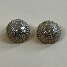 Load image into Gallery viewer, Retro silver clip on earrings
