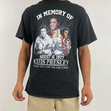 Load image into Gallery viewer, Elvis Presley memorial t-shirt
