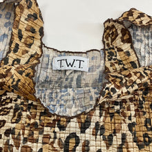 Load image into Gallery viewer, Y2K T.W.T. leopard tank top
