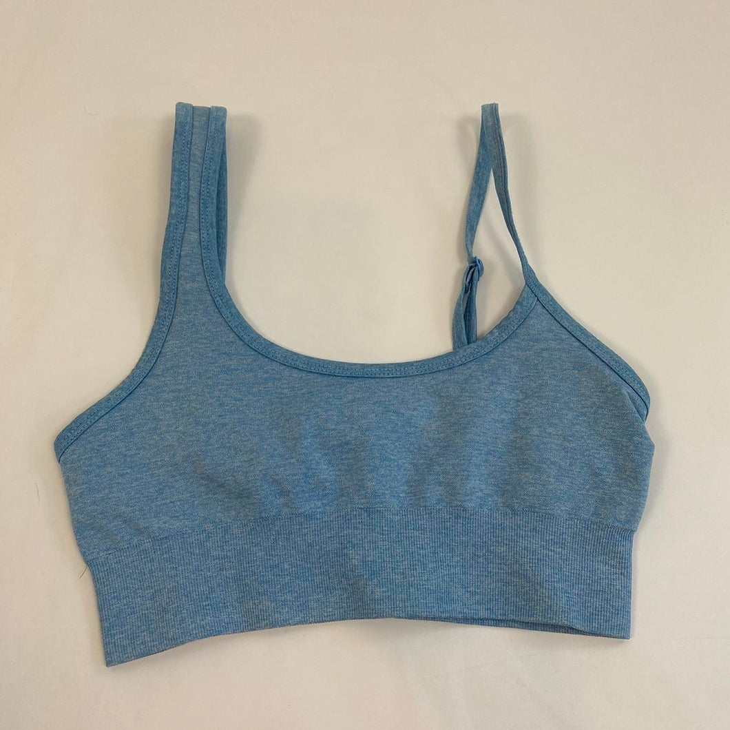 Asymmetrical sports bra