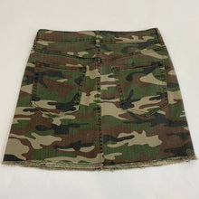 Load image into Gallery viewer, Forever 21 camo jean skirt
