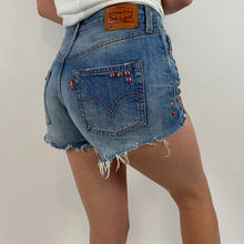 Load image into Gallery viewer, Levi’s 501 tribal shorts
