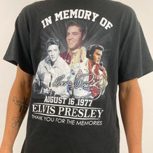 Load image into Gallery viewer, Elvis Presley memorial t-shirt
