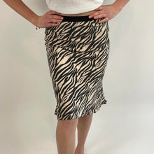 Load image into Gallery viewer, Urban romantics zebra skirt
