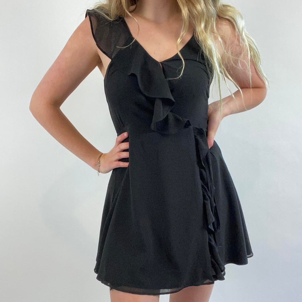 LPA asymmetrical wrap dress