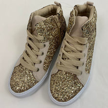 Load image into Gallery viewer, Kids gap sparkly sneakers
